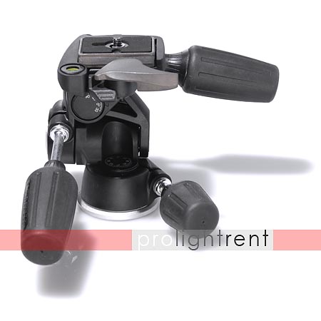 Manfrotto 3-Wege-Neiger (klein) mit Schnellwechselplatte
