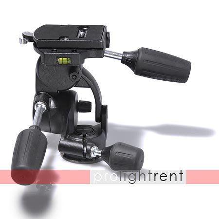 Manfrotto 3-Wege-Neiger (gross) mit Schnellwechselplatte