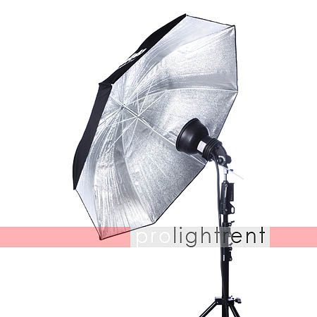 Schirm L silber 130cm