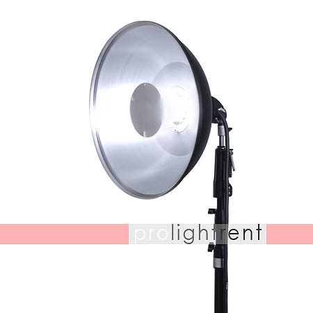 Beautydish (Softlightreflektor) silber