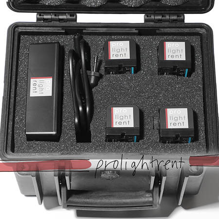 Atomos Akkuset NP750 (4 Akkus + Ladegerät)
