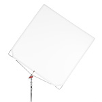 Durchlichtflag 120x120cm quarter silk