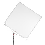 Durchlichtflag 120x120cm half silk